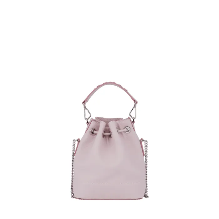 Mini Bucket Bag Dragee Pink Women Lancel Mini Bags