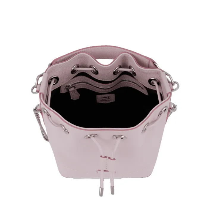 Mini Bucket Bag Dragee Pink Women Lancel Mini Bags