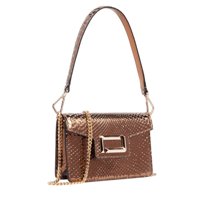 Mini Flap Bag Bronze Women Lancel Shoulder Bags Mini Flap Bag Bronze Women Lancel Shoulder Bags