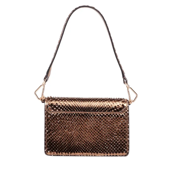 Mini Flap Bag Bronze Women Lancel Shoulder Bags Mini Flap Bag Bronze Women Lancel Shoulder Bags