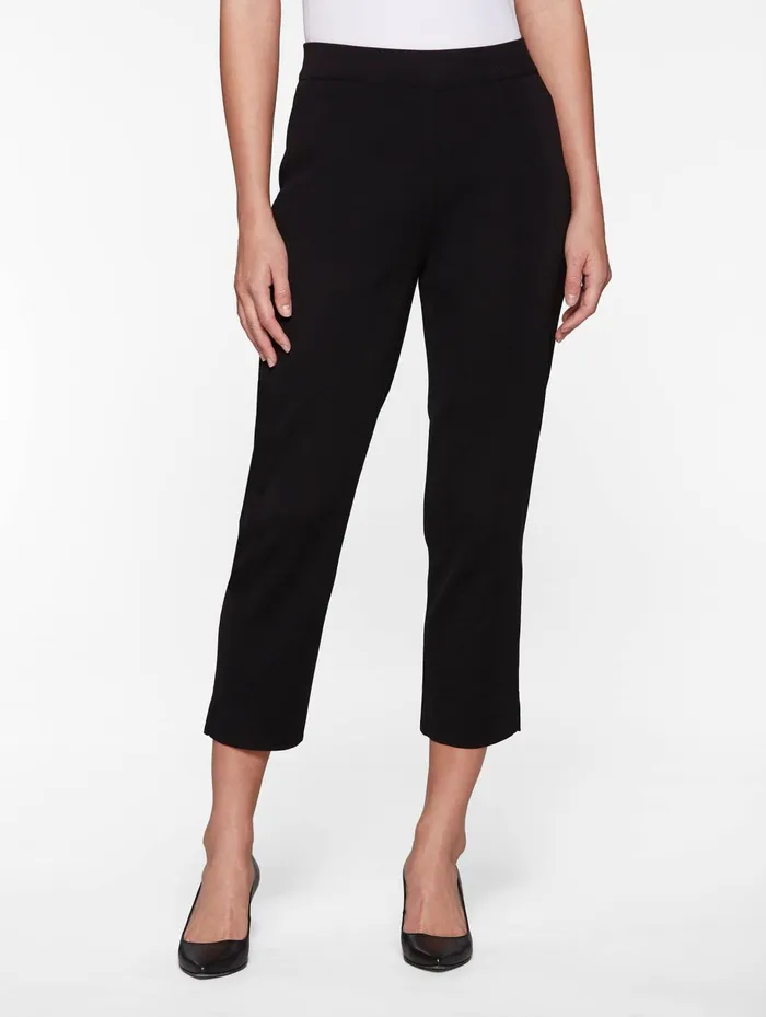 Misook Knit Ankle Pant Women Pants and Shorts