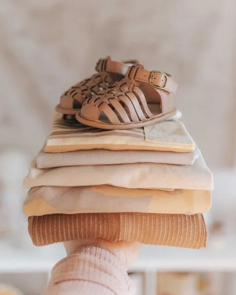 Nisolo Baby Toddler and Kids Shoes Women Indie Soft Sole Sandal Tan