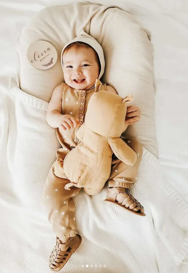 Nisolo Baby Toddler and Kids Shoes Women Indie Soft Sole Sandal Tan
