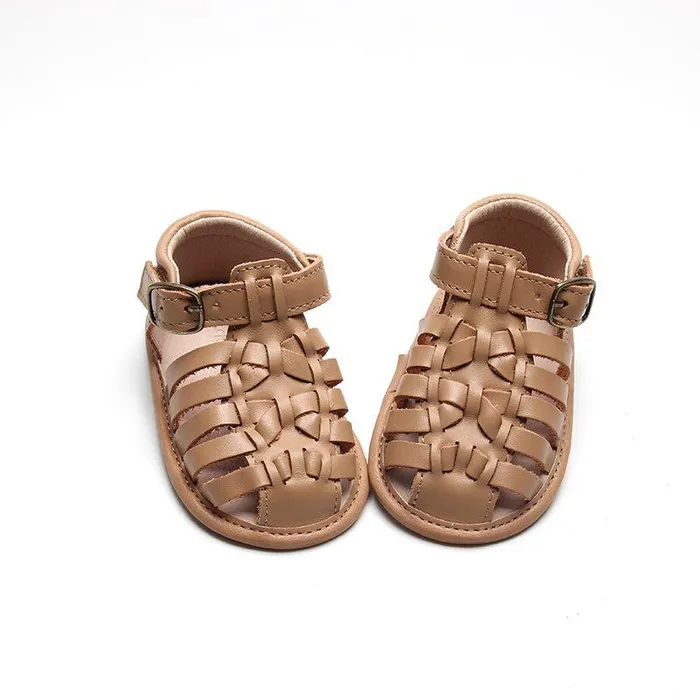 Nisolo Baby Toddler and Kids Shoes Women Indie Soft Sole Sandal Tan