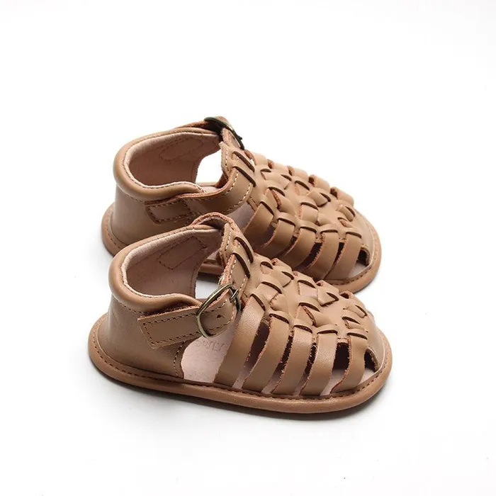 Nisolo Baby Toddler and Kids Shoes Women Indie Soft Sole Sandal Tan