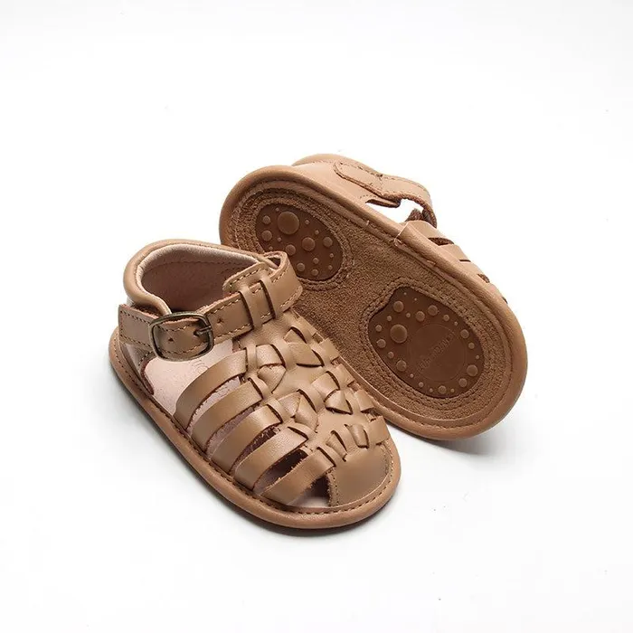 Nisolo Baby Toddler and Kids Shoes Women Indie Soft Sole Sandal Tan