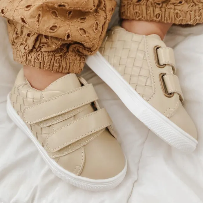 Nisolo Baby Toddler and Kids Shoes Women Woven Sneaker Bone Bone Nisolo Baby Toddler and Kids Shoes Women Woven Sneaker Bone Bone