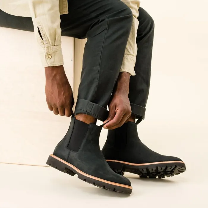 Nisolo Boots Men GoTo Chelsea Boot 20 Black Nisolo Boots Men GoTo Chelsea Boot 20 Black