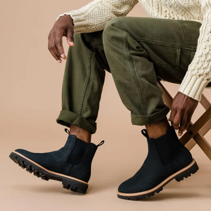 Nisolo Boots Men GoTo Chelsea Boot 20 Black Nisolo Boots Men GoTo Chelsea Boot 20 Black