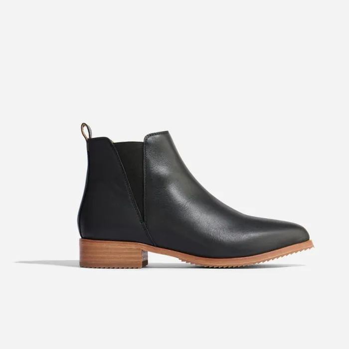 Nisolo Boots Women Eva Everyday Chelsea Boot Black Nisolo Boots Women Eva Everyday Chelsea Boot Black