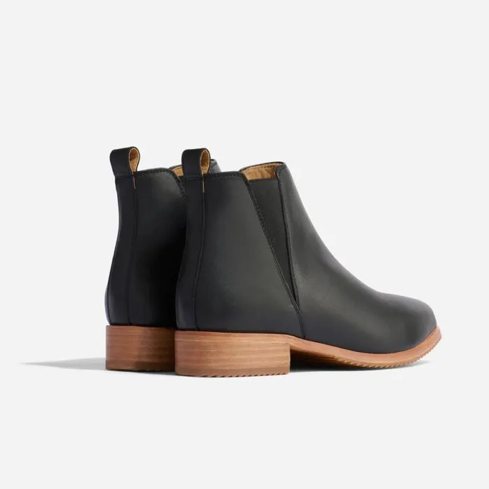 Nisolo Boots Women Eva Everyday Chelsea Boot Black Nisolo Boots Women Eva Everyday Chelsea Boot Black