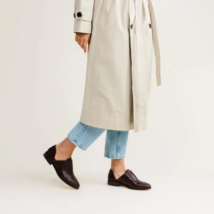 Nisolo Loafers and Mules Women Emma D039Orsay Oxford 20 Wine Nisolo Loafers and Mules Women Emma D039Orsay Oxford 20 Wine
