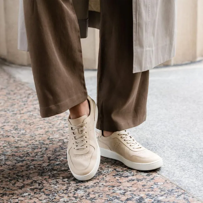 Nisolo Sneakers Women Bria GoTo Court Sneaker Bone Nisolo Sneakers Women Bria GoTo Court Sneaker Bone