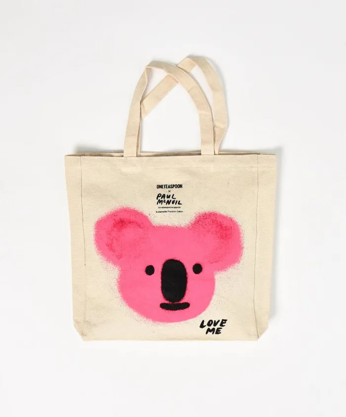 One Teaspoon Bags KOALA PREMIUM CANVAS TOTE 8211 Women