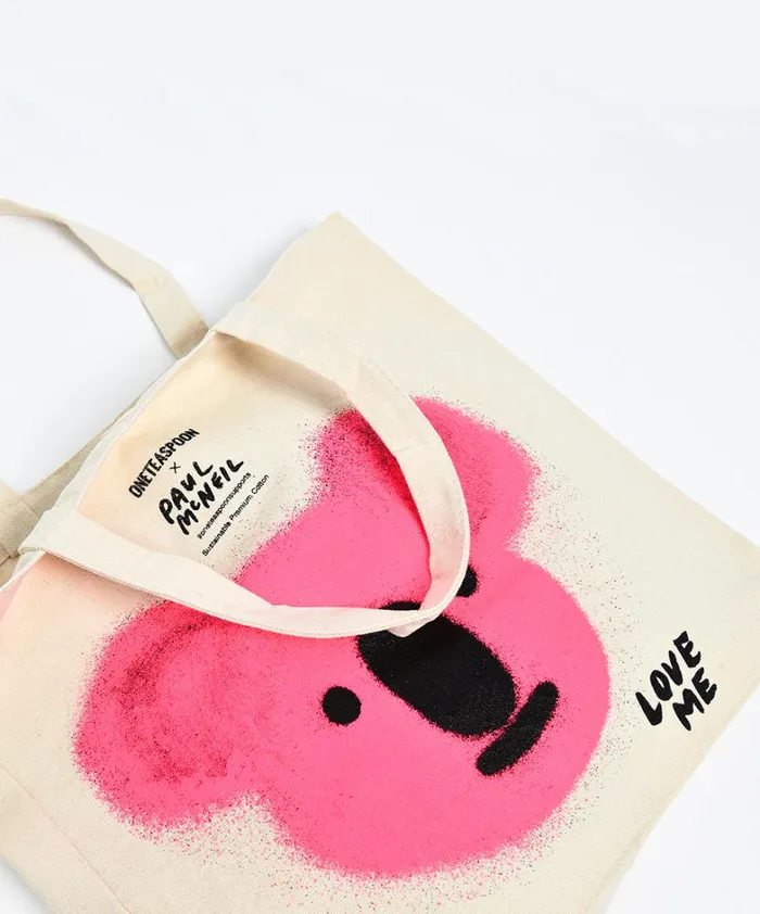 One Teaspoon Bags KOALA PREMIUM CANVAS TOTE 8211 Women