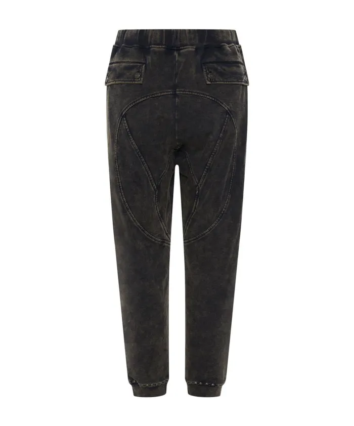One Teaspoon Bottoms CHARCOAL STUDDED TRACKPANTS 8211 Women