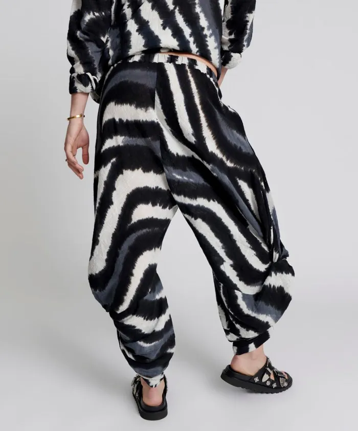 One Teaspoon Bottoms HAND PAINTED ECLIPSE GYPSY HAREM PANTS 8211 Women One Teaspoon Bottoms HAND PAINTED ECLIPSE GYPSY HAREM PANTS 8211 Women