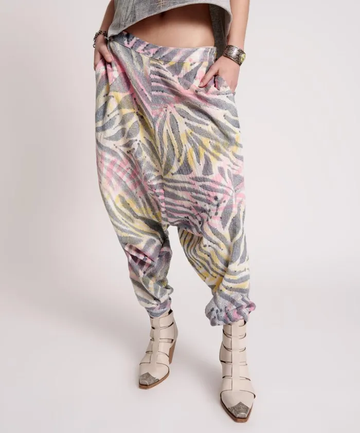 One Teaspoon Bottoms PALM ISLAND DRIFTER HAREM PANTS 8211 Women