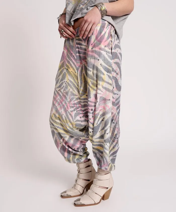 One Teaspoon Bottoms PALM ISLAND DRIFTER HAREM PANTS 8211 Women