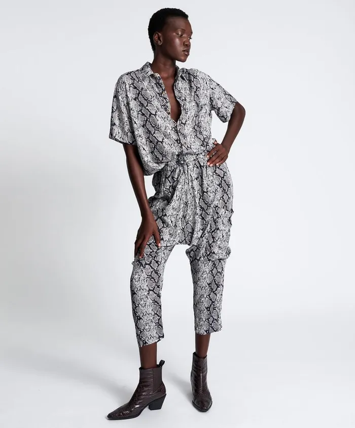 One Teaspoon Bottoms SNAKE PIT HAREM PANTS 8211 Women One Teaspoon Bottoms SNAKE PIT HAREM PANTS 8211 Women