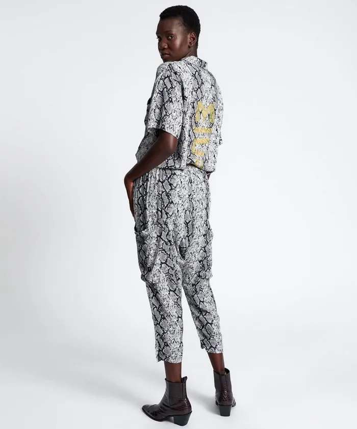 One Teaspoon Bottoms SNAKE PIT HAREM PANTS 8211 Women One Teaspoon Bottoms SNAKE PIT HAREM PANTS 8211 Women
