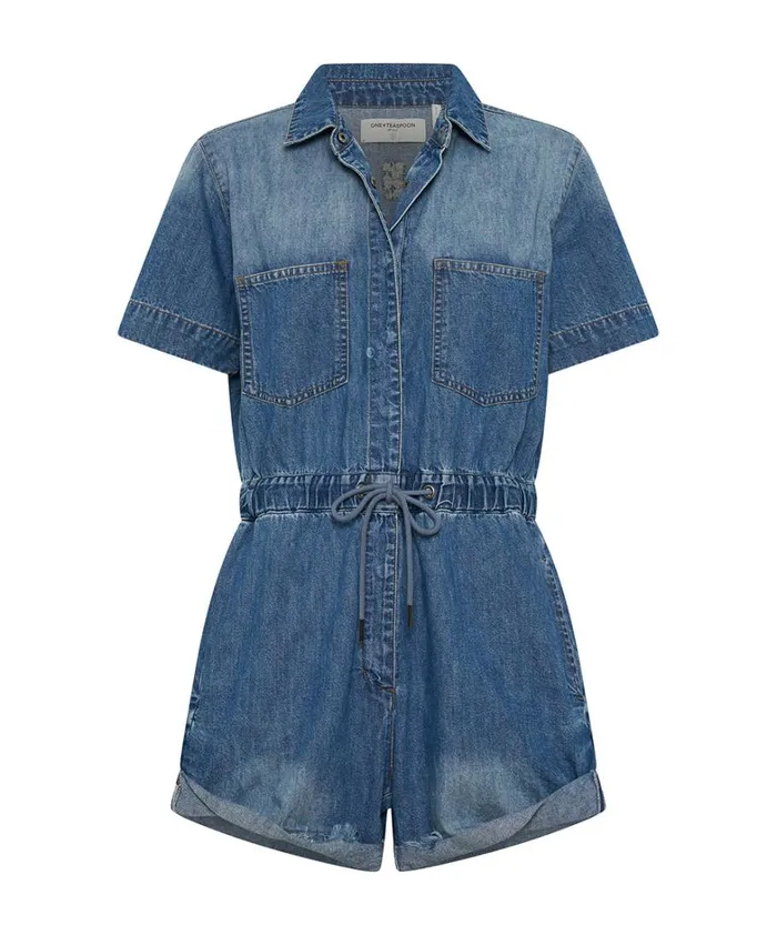 One Teaspoon Denim Jumpsuits PACIFICA BILLIE JUMPSUIT 8211 Women