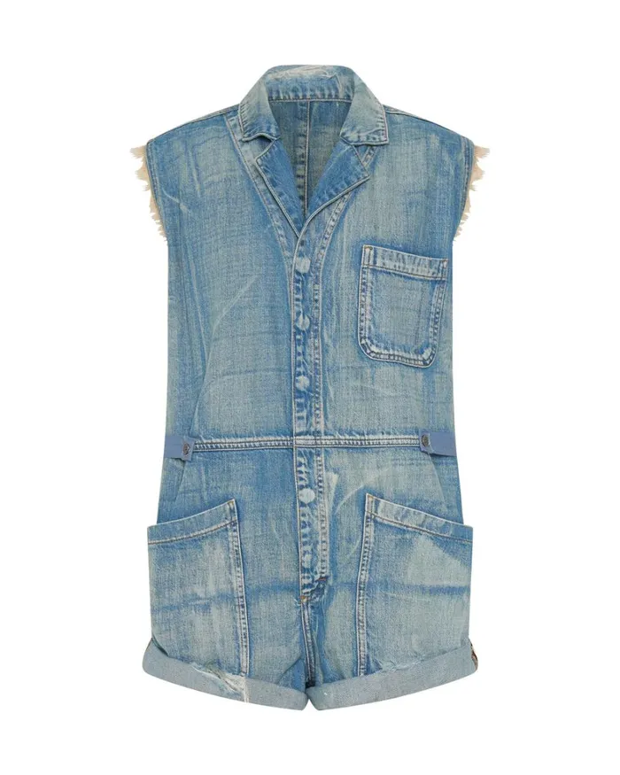 One Teaspoon Denim Jumpsuits WORN OUT HENDRIXE PALISADES OVERALL 8211 Women One Teaspoon Denim Jumpsuits WORN OUT HENDRIXE PALISADES OVERALL 8211 Women