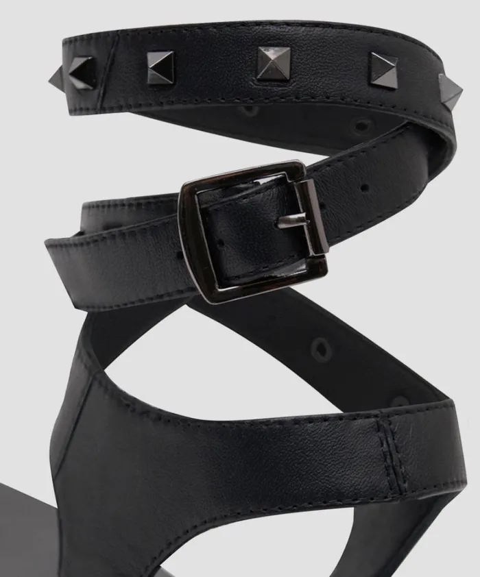 One Teaspoon Footwear LIZA STUDDED WRAP AROUND SANDAL 8211 Women
