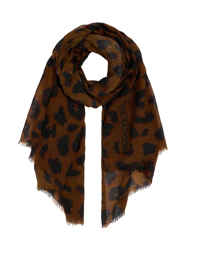 One Teaspoon Headwear ANIMAL ANARCHY WOOL SCARF 8211 Women