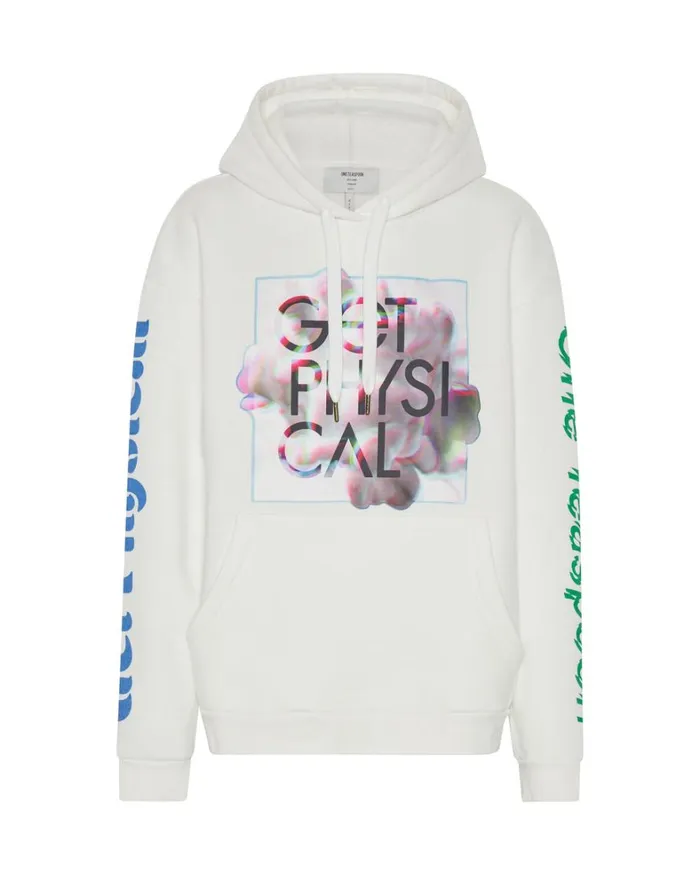 One Teaspoon Hoodies And Sweats GET PHYSICAL OVERSIZED HOODY WHITE 8211 Women One Teaspoon Hoodies And Sweats GET PHYSICAL OVERSIZED HOODY WHITE 8211 Women
