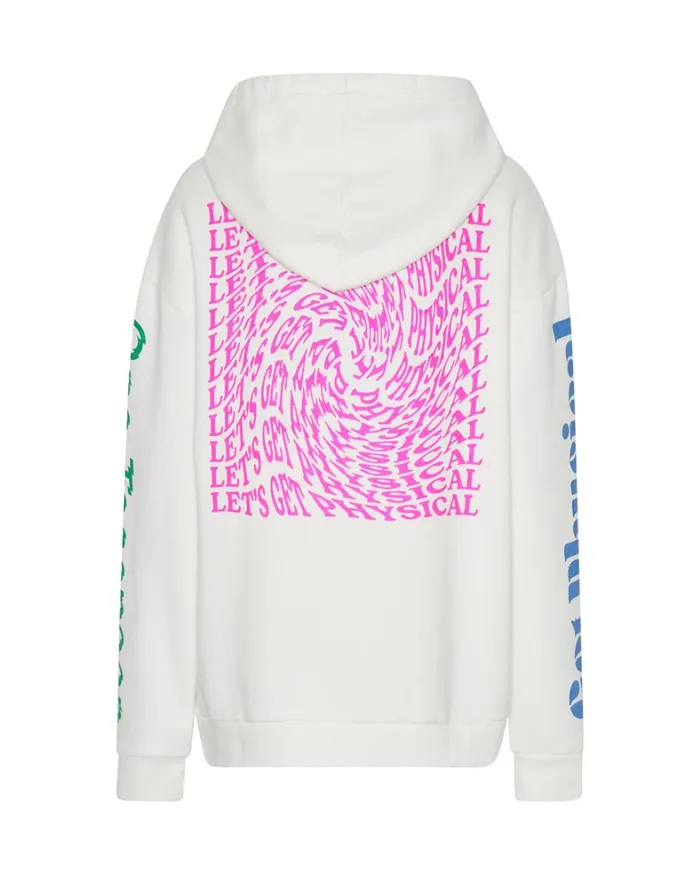 One Teaspoon Hoodies And Sweats GET PHYSICAL OVERSIZED HOODY WHITE 8211 Women One Teaspoon Hoodies And Sweats GET PHYSICAL OVERSIZED HOODY WHITE 8211 Women