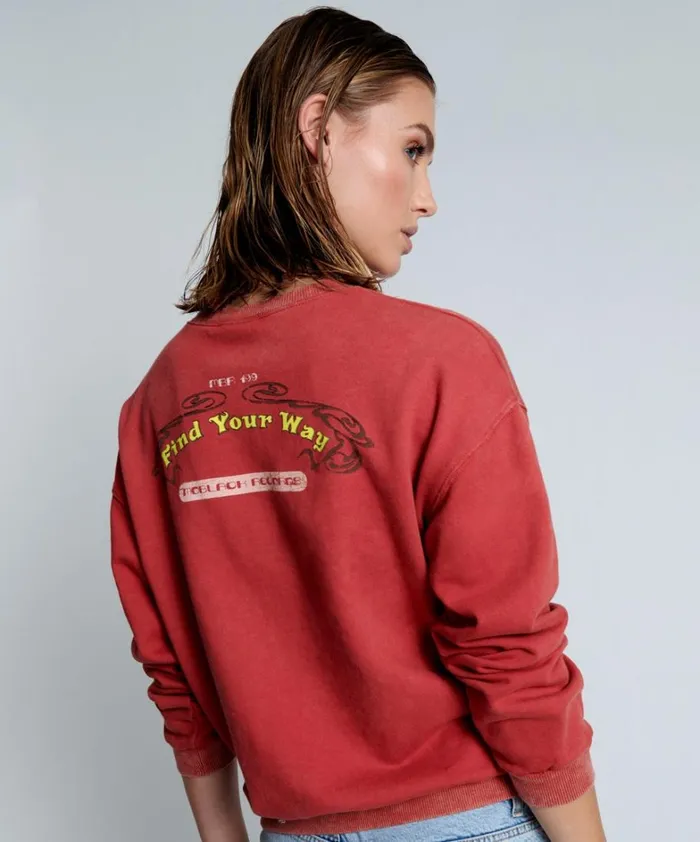 One Teaspoon Hoodies And Sweats MOBLACK FIND YOUR WAY UNISEX SWEATER 8211 Women One Teaspoon Hoodies And Sweats MOBLACK FIND YOUR WAY UNISEX SWEATER 8211 Women