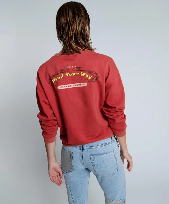 One Teaspoon Hoodies And Sweats MOBLACK FIND YOUR WAY UNISEX SWEATER 8211 Women One Teaspoon Hoodies And Sweats MOBLACK FIND YOUR WAY UNISEX SWEATER 8211 Women