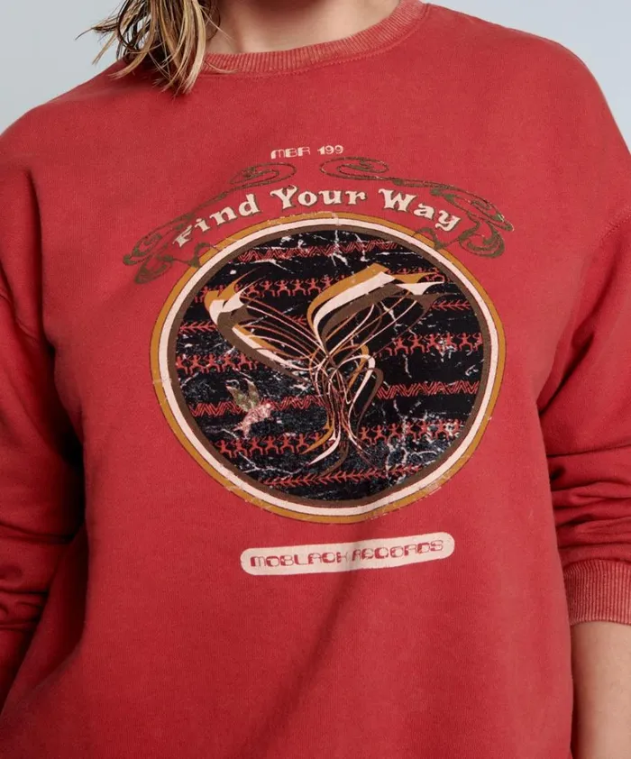 One Teaspoon Hoodies And Sweats MOBLACK FIND YOUR WAY UNISEX SWEATER 8211 Women One Teaspoon Hoodies And Sweats MOBLACK FIND YOUR WAY UNISEX SWEATER 8211 Women