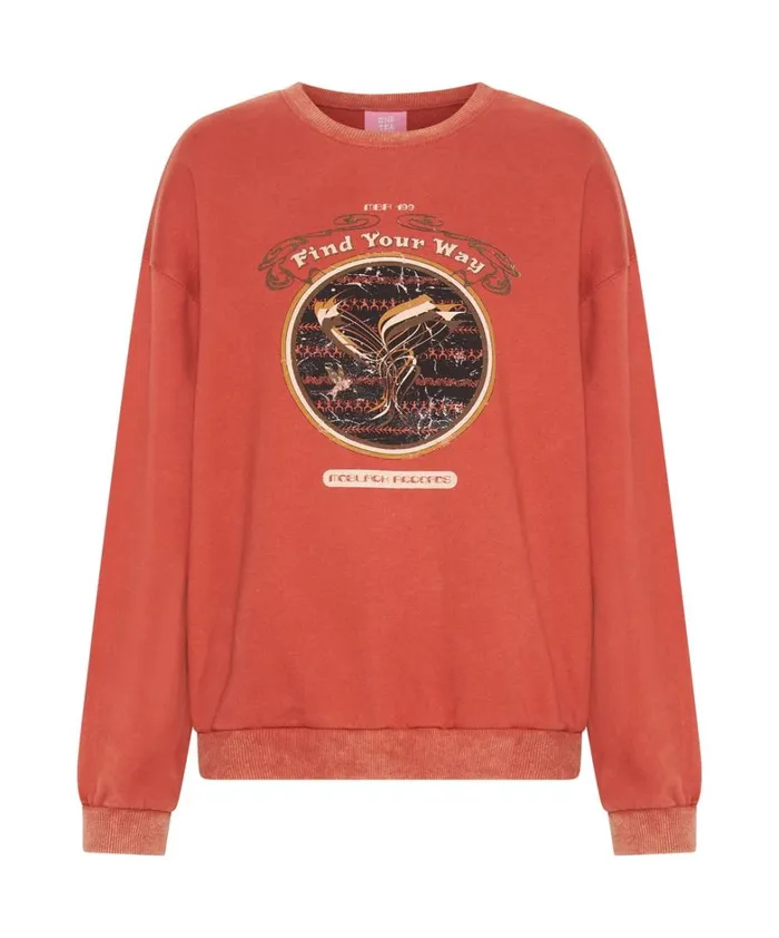 One Teaspoon Hoodies And Sweats MOBLACK FIND YOUR WAY UNISEX SWEATER 8211 Women One Teaspoon Hoodies And Sweats MOBLACK FIND YOUR WAY UNISEX SWEATER 8211 Women