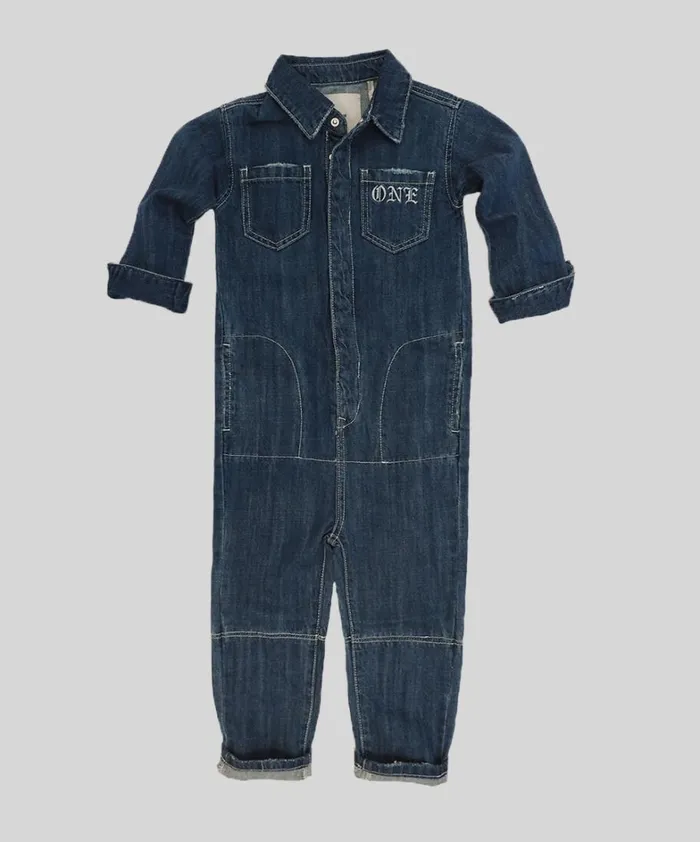 One Teaspoon Kids KIDS RODEO BLUE PARADISE UTILITY SUIT 8211 Kids