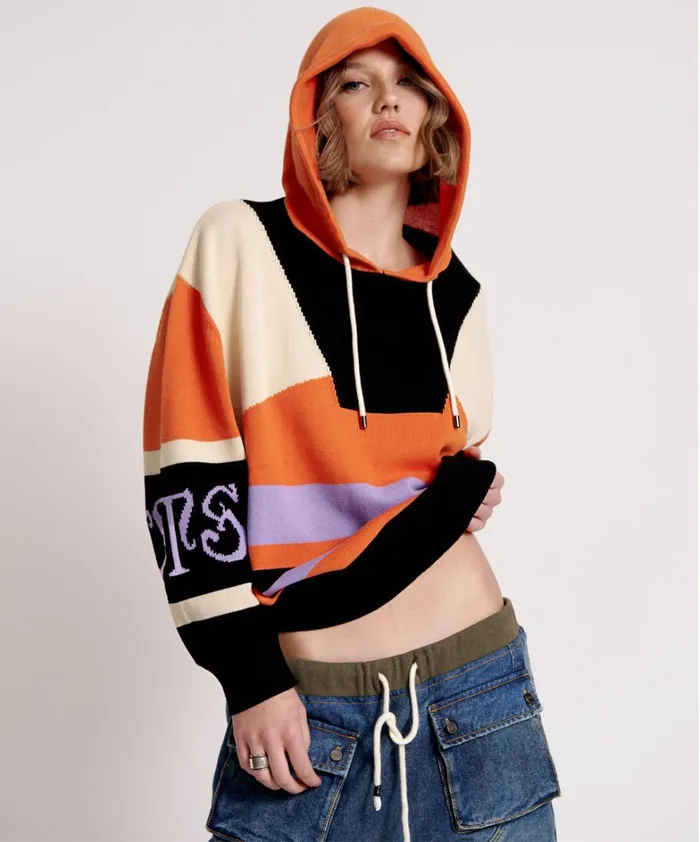 One Teaspoon Knitwear OTS REACTIVE KNIT HOODY 8211 Women