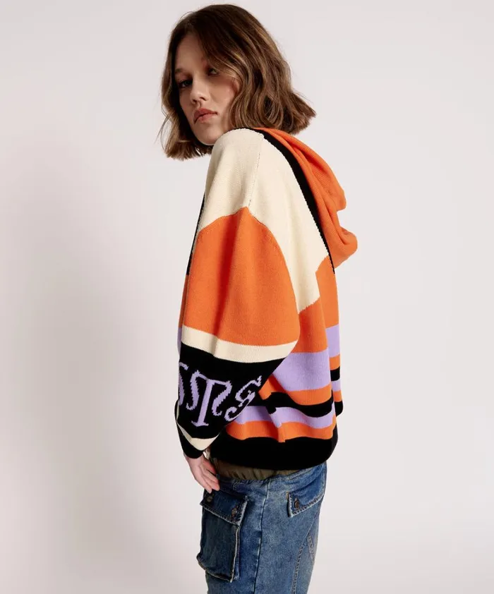 One Teaspoon Knitwear OTS REACTIVE KNIT HOODY 8211 Women