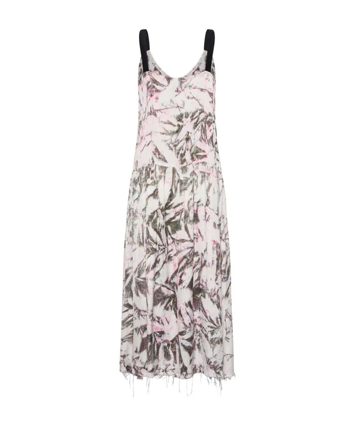 One Teaspoon Midi and Maxi Dresses ILLUSIONS RUNAWAY HAND PRINTED CAMI DRESS 8211 Women