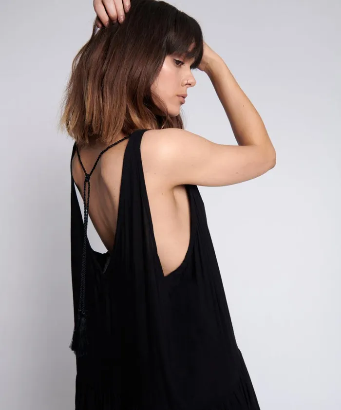 One Teaspoon Midi and Maxi Dresses REBELLE NOIR DRESS 8211 Women