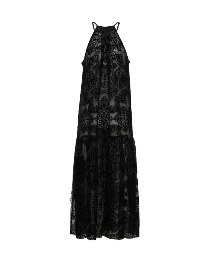 One Teaspoon Midi and Maxi Dresses WESTERN DEFIANCE LONG SLIP DRESS 8211 Women One Teaspoon Midi and Maxi Dresses WESTERN DEFIANCE LONG SLIP DRESS 8211 Women