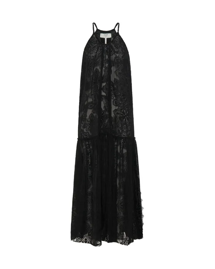 One Teaspoon Midi and Maxi Dresses WESTERN DEFIANCE LONG SLIP DRESS 8211 Women One Teaspoon Midi and Maxi Dresses WESTERN DEFIANCE LONG SLIP DRESS 8211 Women