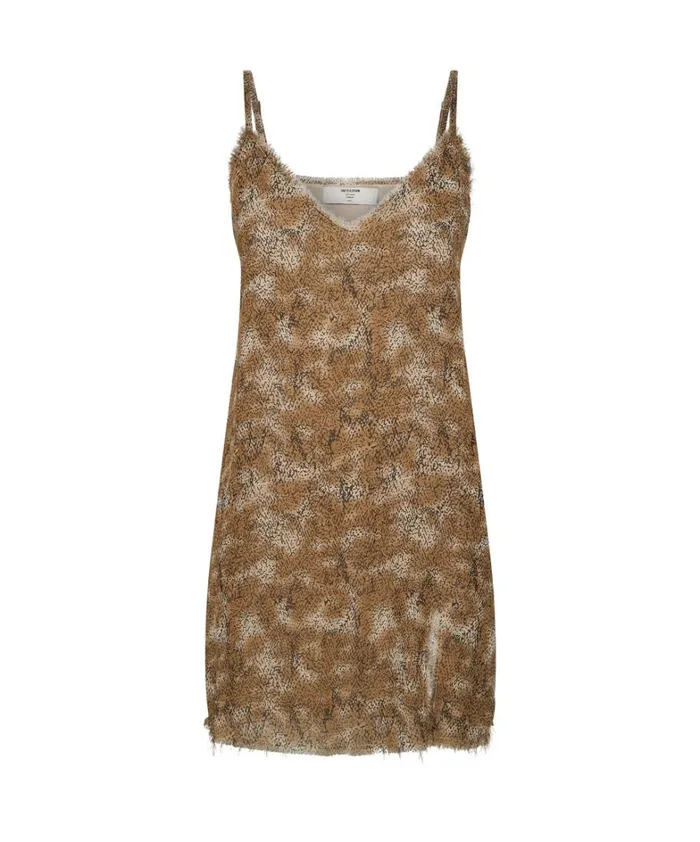 One Teaspoon Mini Dresses MYSTERIOUS SNAKE SLIP DRESS 8211 Women