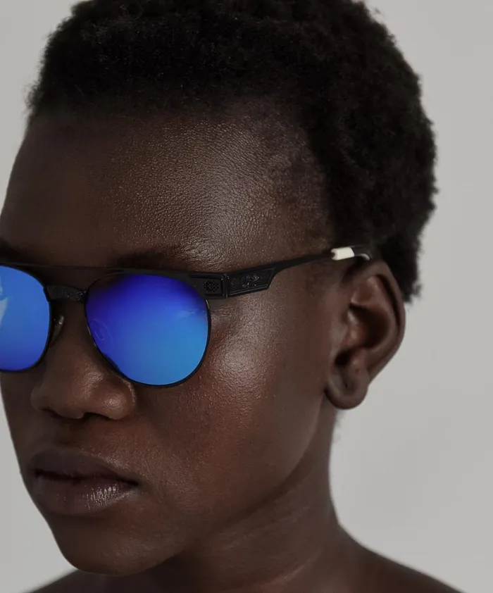 One Teaspoon Sunglasses CAPTAIN CASH SUNGLASSES BLACK 8211 Women One Teaspoon Sunglasses CAPTAIN CASH SUNGLASSES BLACK 8211 Women