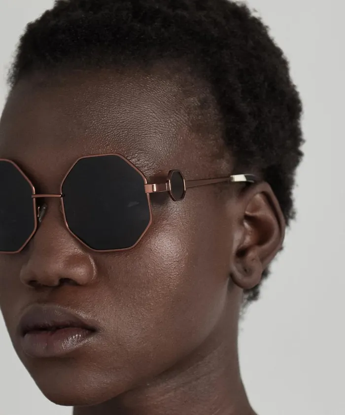 One Teaspoon Sunglasses SUPERHERO SUNGLASSES SILVER 8211 Women