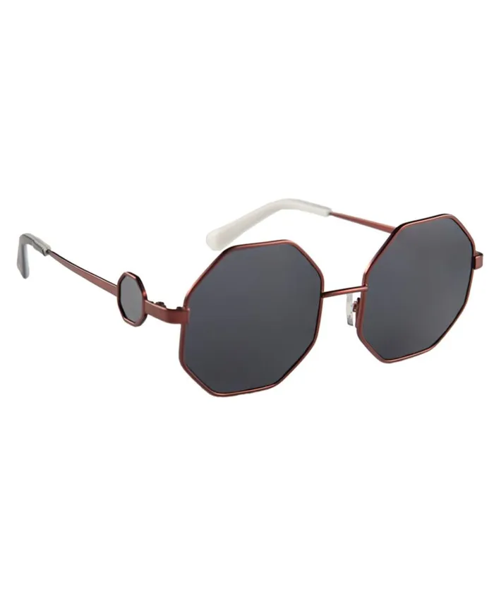 One Teaspoon Sunglasses SUPERHERO SUNGLASSES SILVER 8211 Women