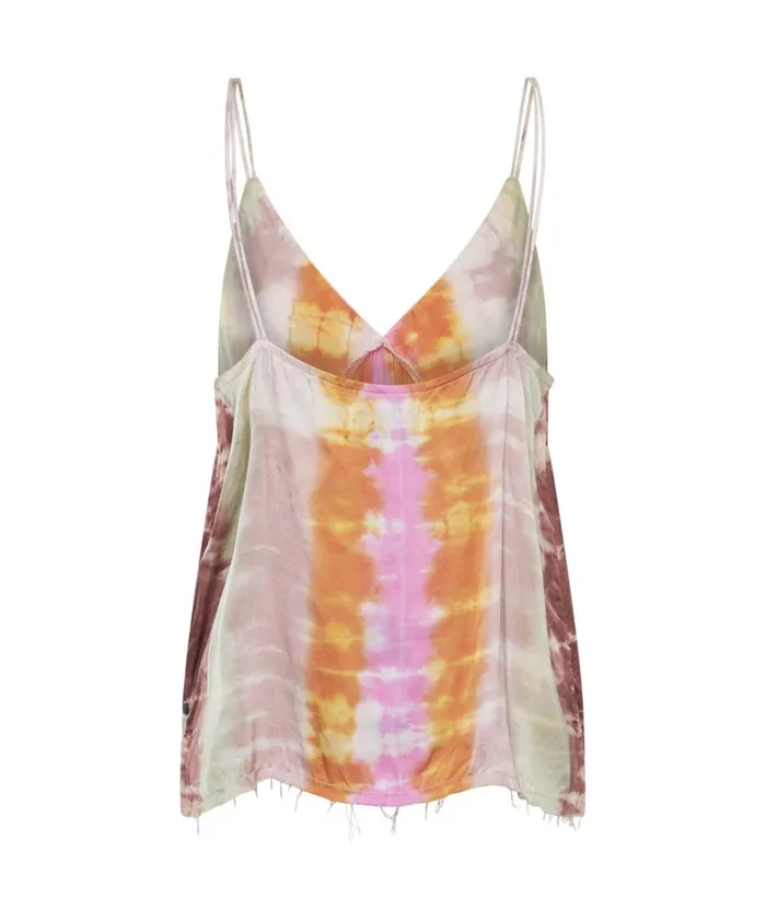 One Teaspoon Tees and Tanks MIRAGE HAND DYED SATIN CAMI 8211 Women One Teaspoon Tees and Tanks MIRAGE HAND DYED SATIN CAMI 8211 Women