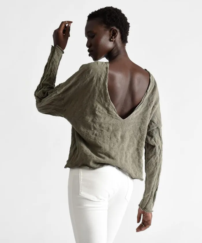 One Teaspoon Tops BRIGADE STEEL KNIT TOP 8211 Women One Teaspoon Tops BRIGADE STEEL KNIT TOP 8211 Women