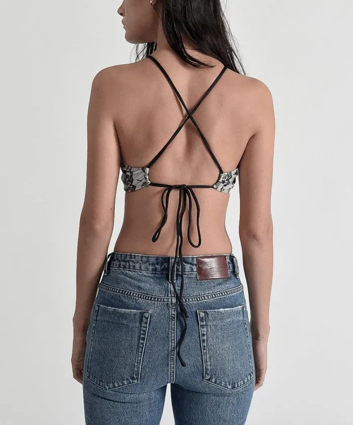 One Teaspoon Tops IVORY LOVER BOBBY CROP 8211 Women One Teaspoon Tops IVORY LOVER BOBBY CROP 8211 Women