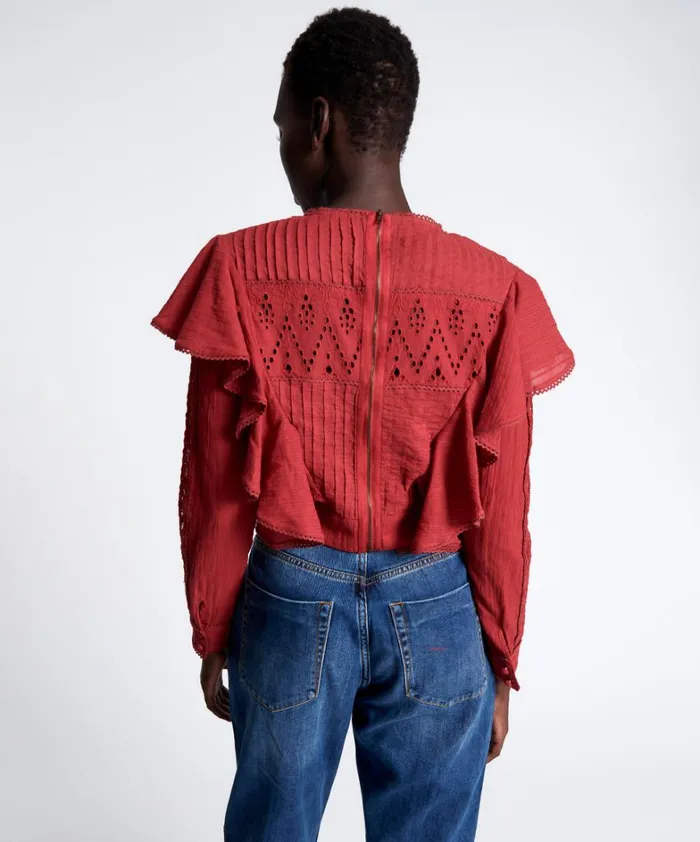 One Teaspoon Tops VICTORIA LONGSLEEVE CROP 8211 Women One Teaspoon Tops VICTORIA LONGSLEEVE CROP 8211 Women